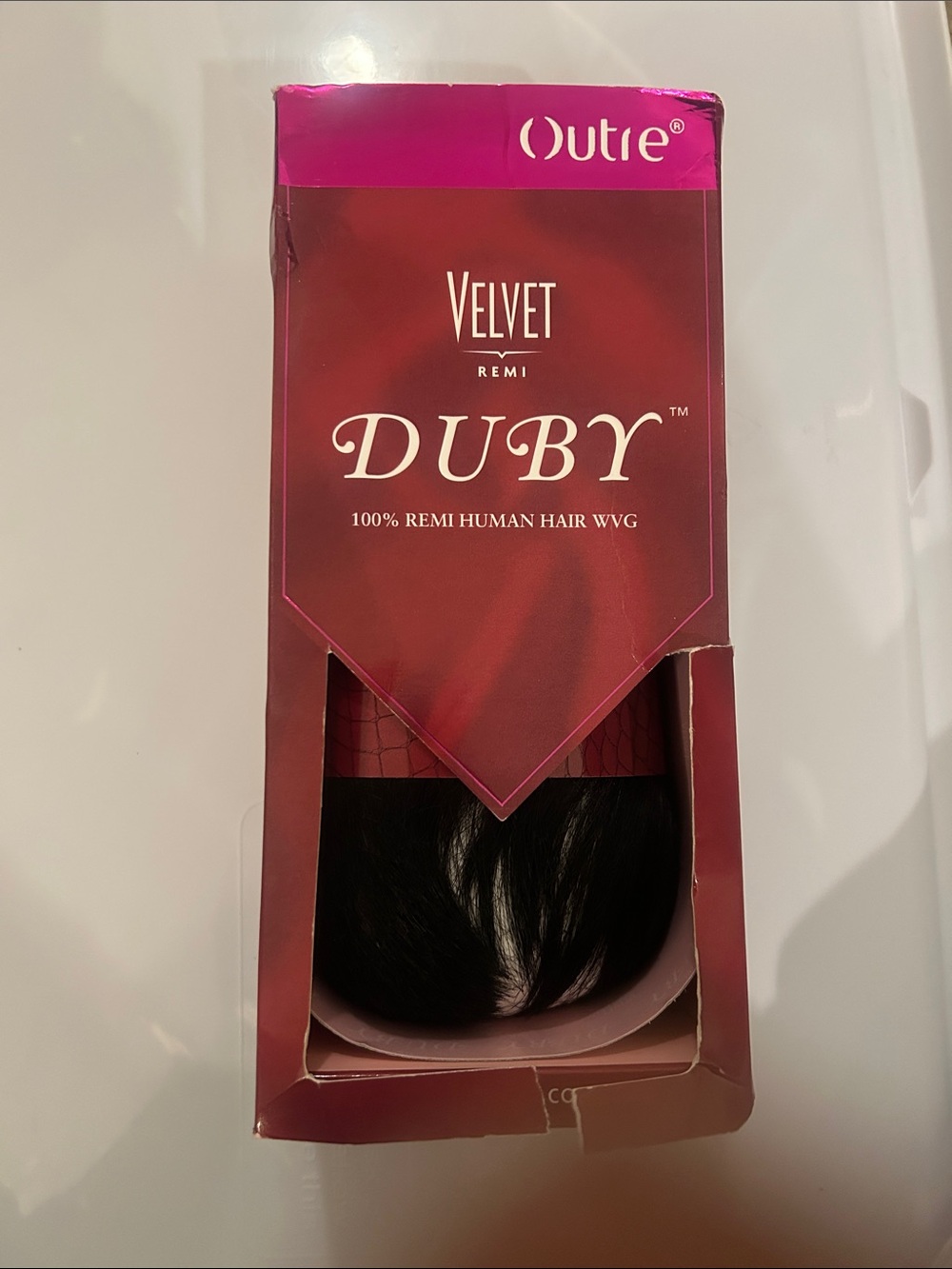 Outre Velvet Remix Duby, 100% Remi Human Hair WVG - Color 1B